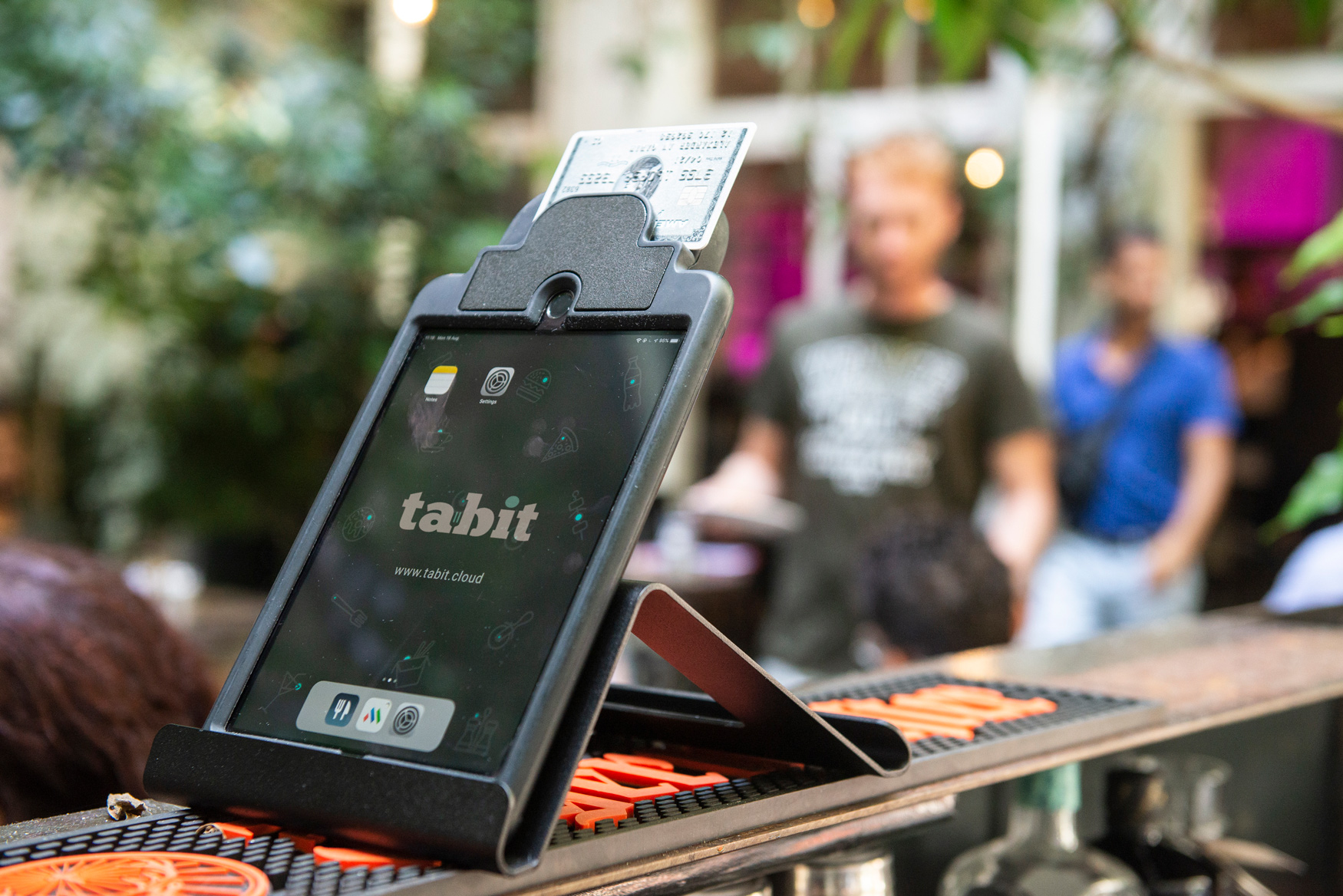 Tablet at Restaurant