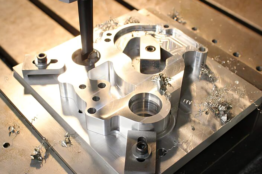 Machining Aluminum Part