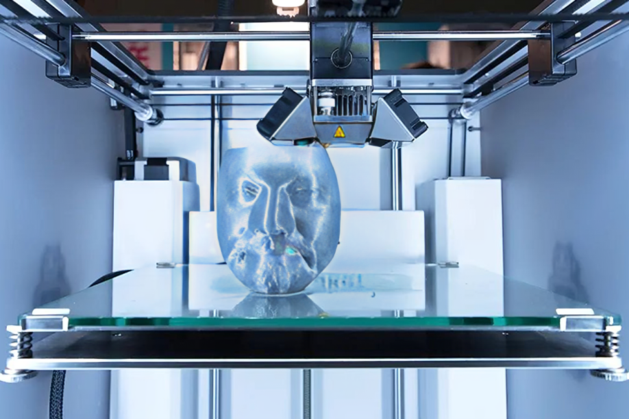 Translucent Face Print