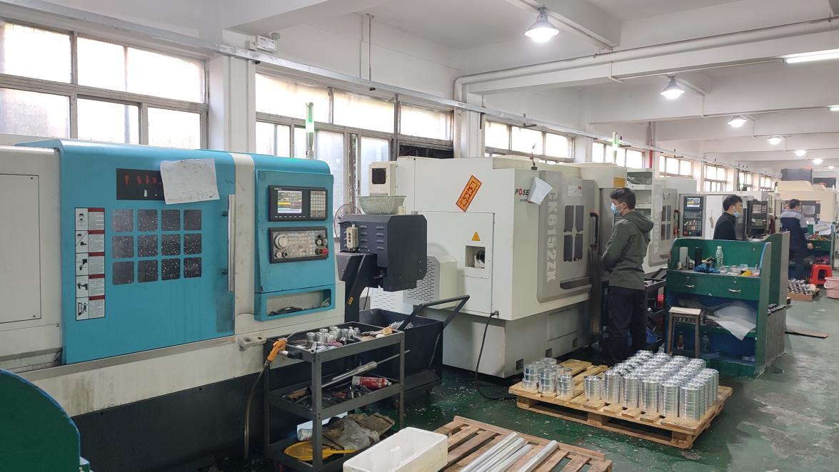CNC Machining Workspace