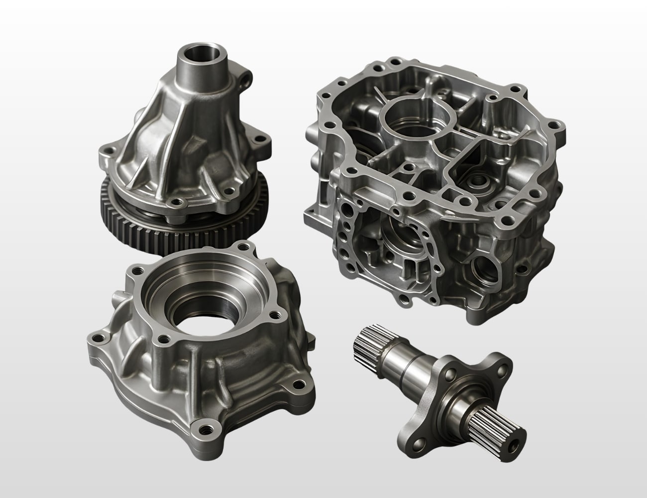 Landing gear cnc machining