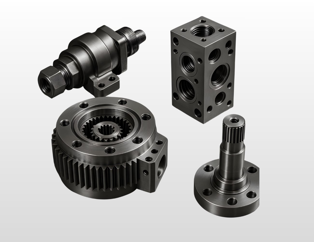 Landing gear cnc machining aerospace