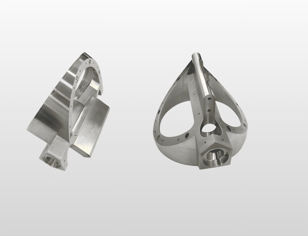 custom structural frames cnc machining for robotics industry (1)