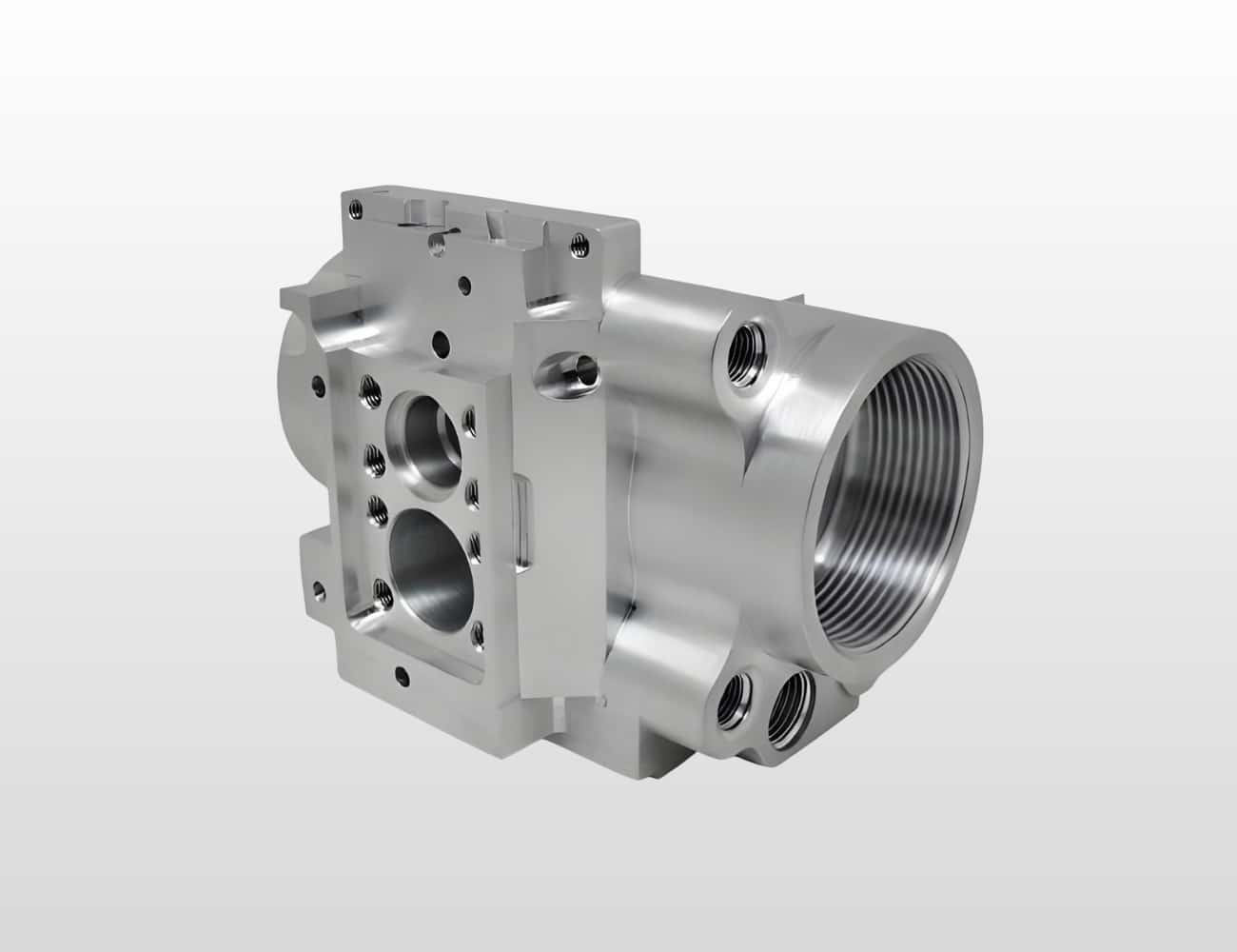 high precision 4 asix cnc machining hydraulic valve body for robot,