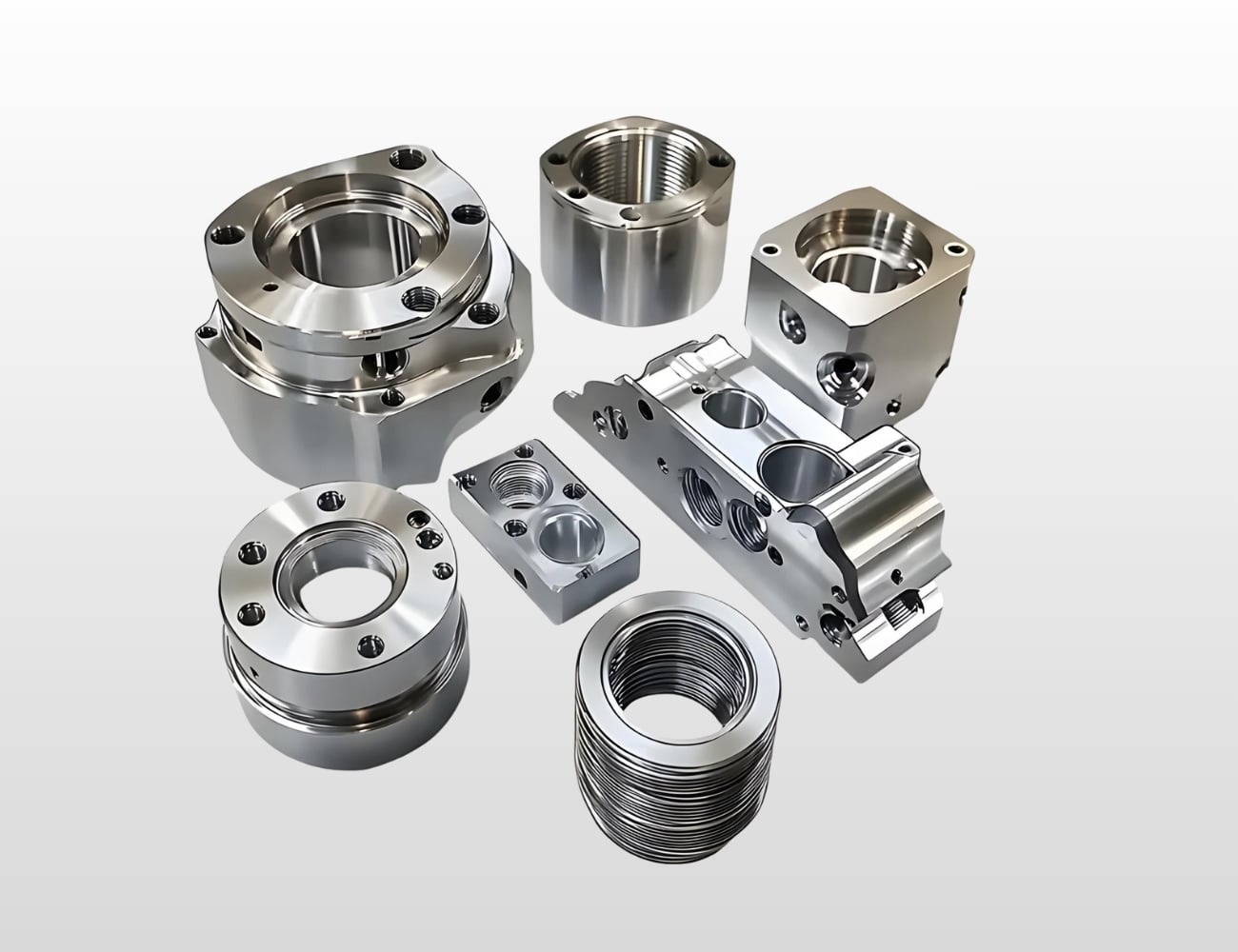 high precision 4 asix cnc machining hydraulic valve body for robot,