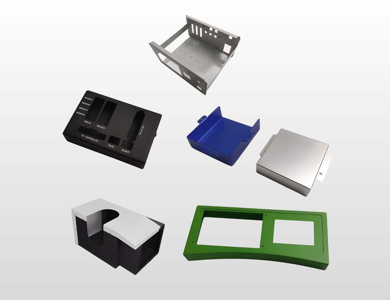 high precision custom oem aluminum alloy stainless steel carbon sheet metal stamping part plate panel enclosure fabrication