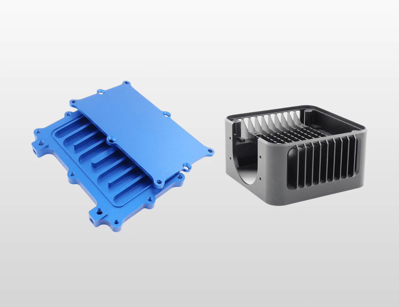 heat sinks & cooling plates cnc machining for semiconductor industry