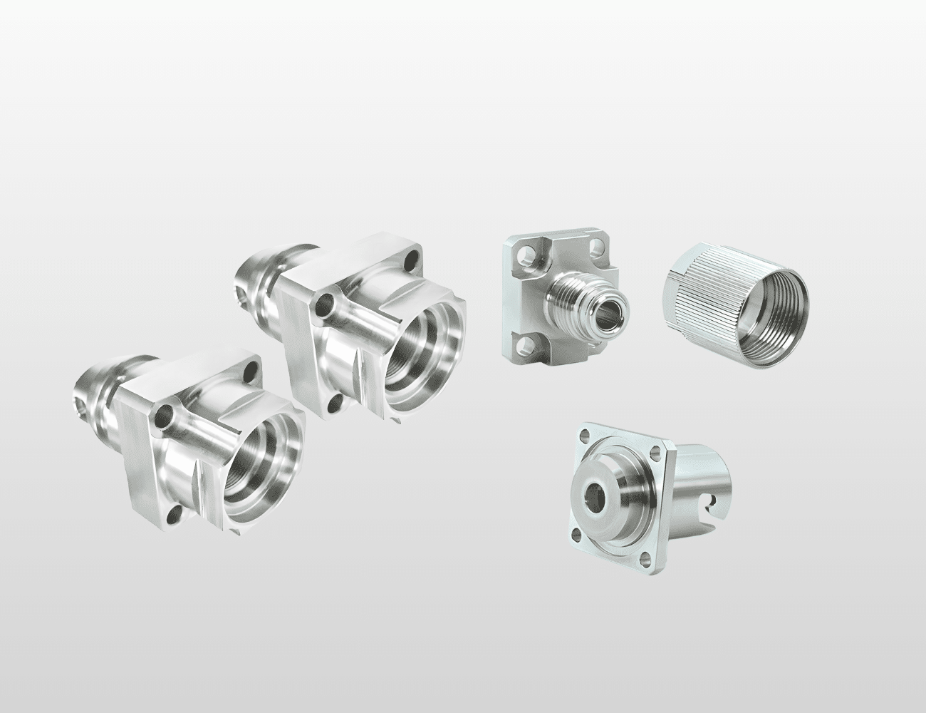 vacuum chamber components cnc machining for semiconductor industry