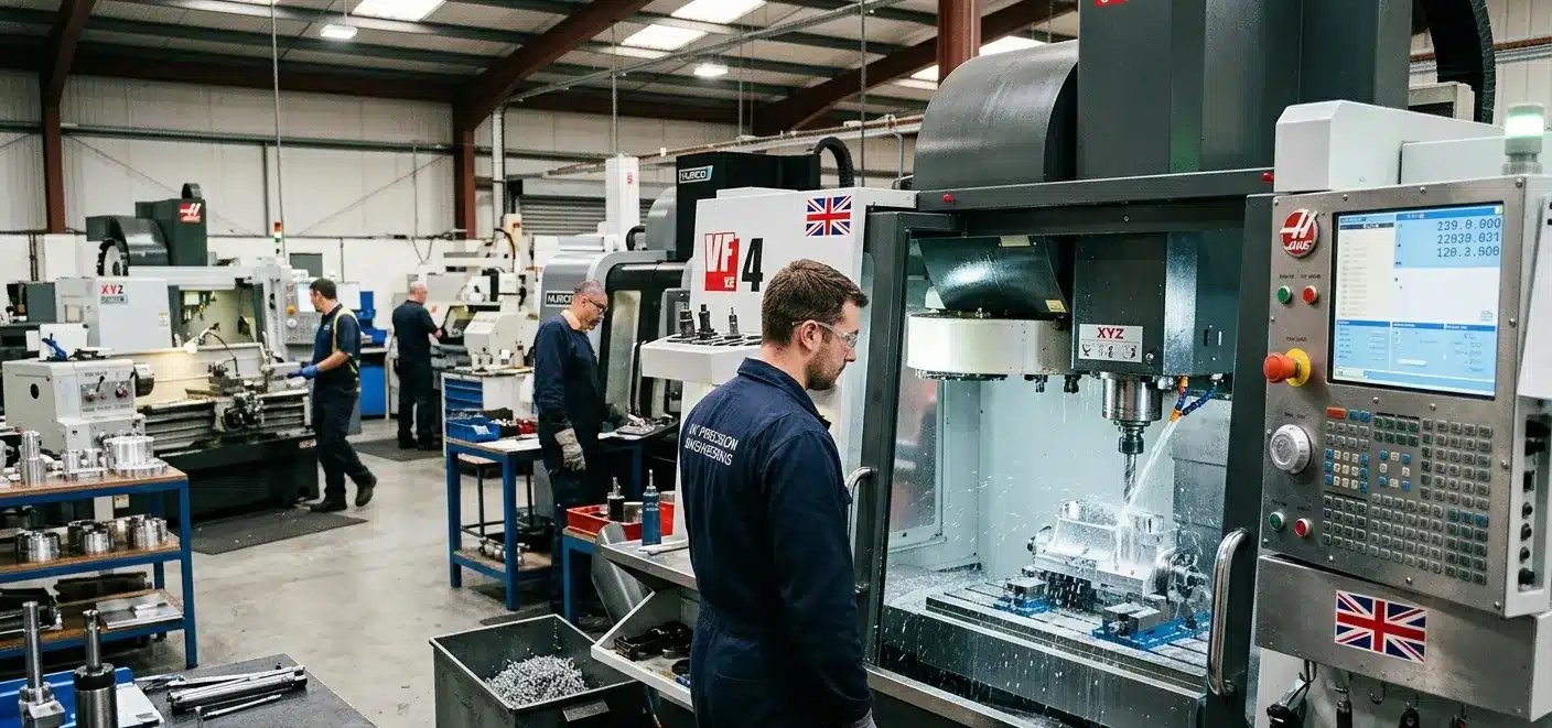 Top 12 CNC Machining Companies in the UK 2026