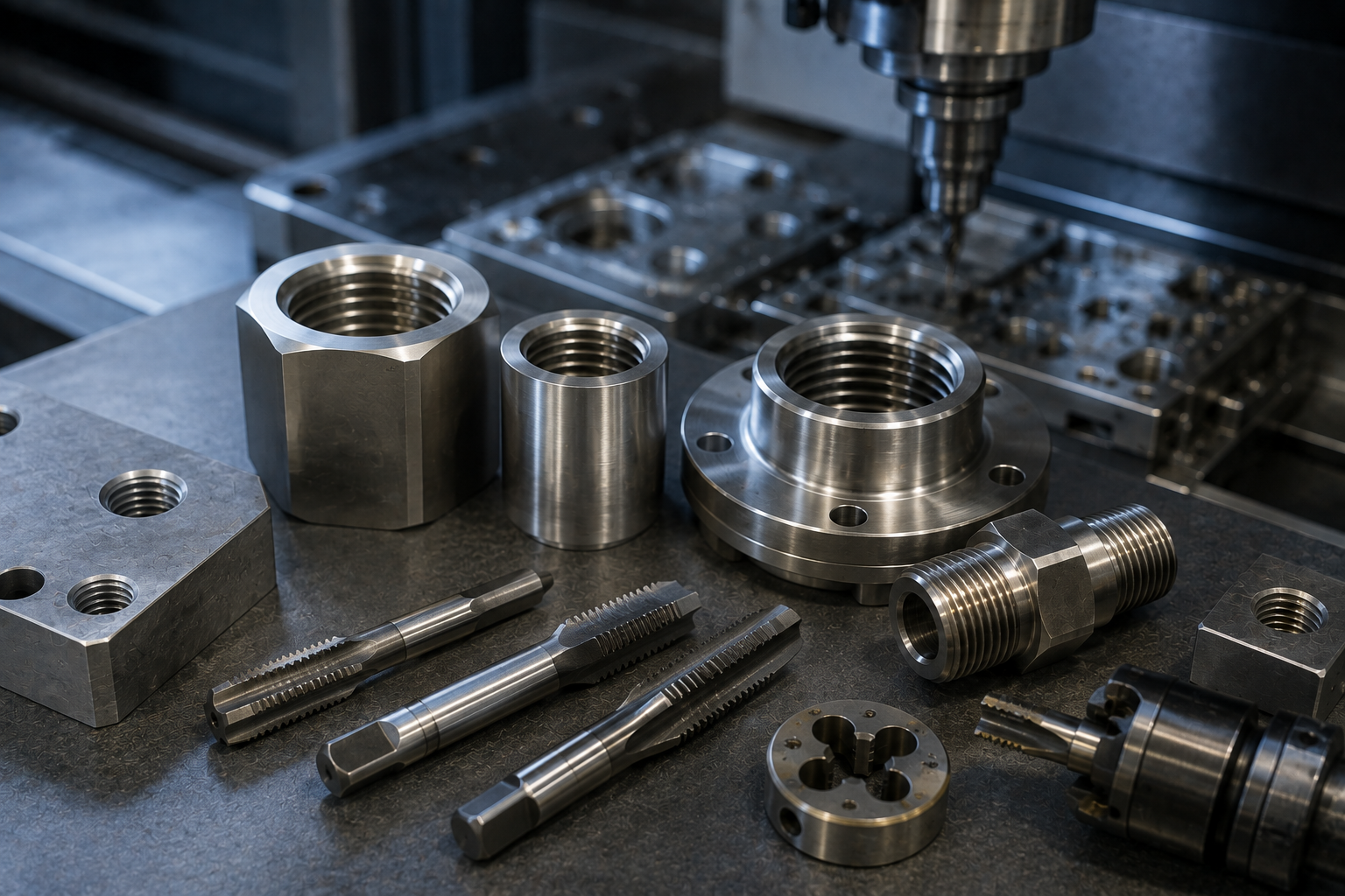 CNC Thread Machining: Methods, Standards & Design Tips