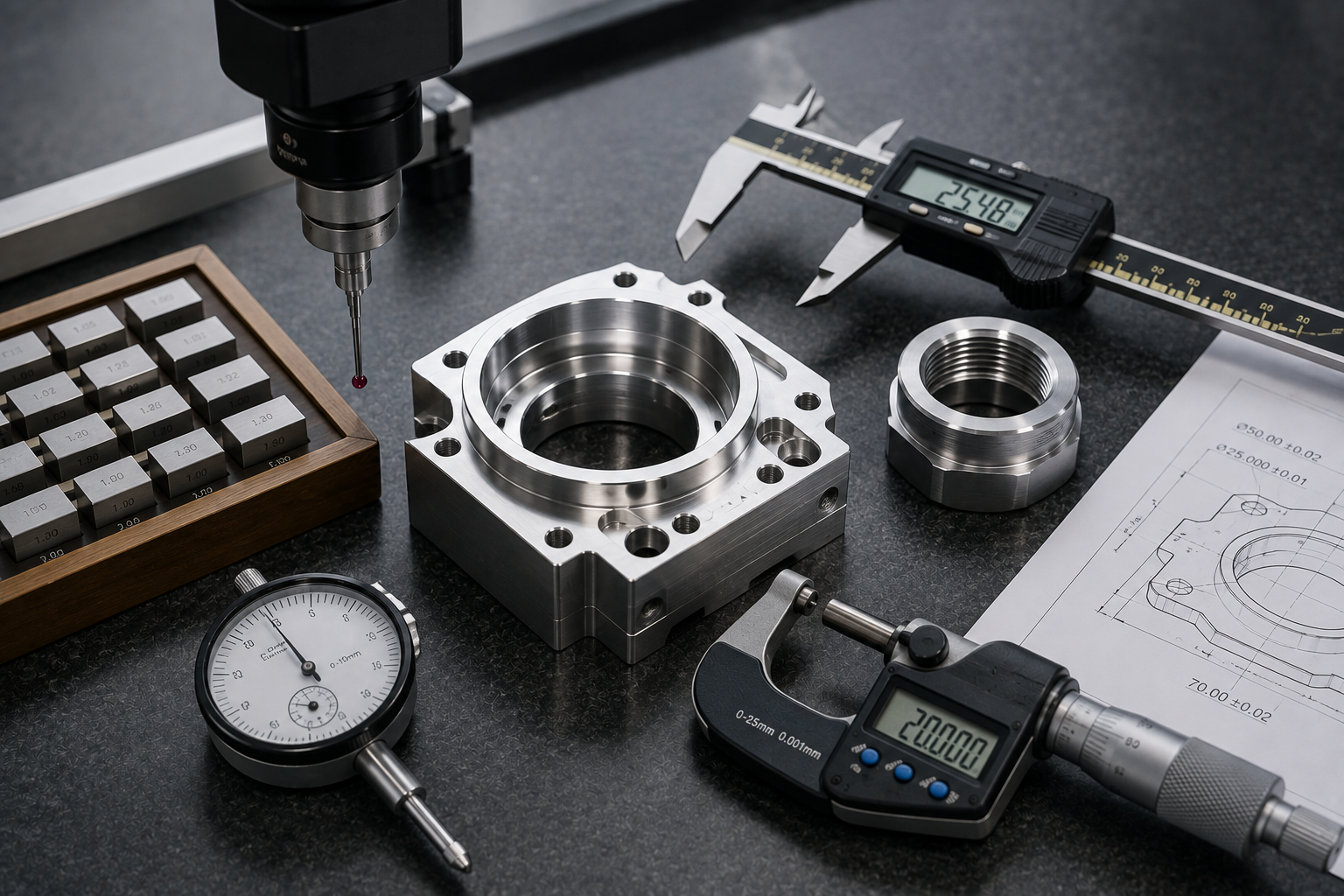 Dimensional Inspection in CNC Machining