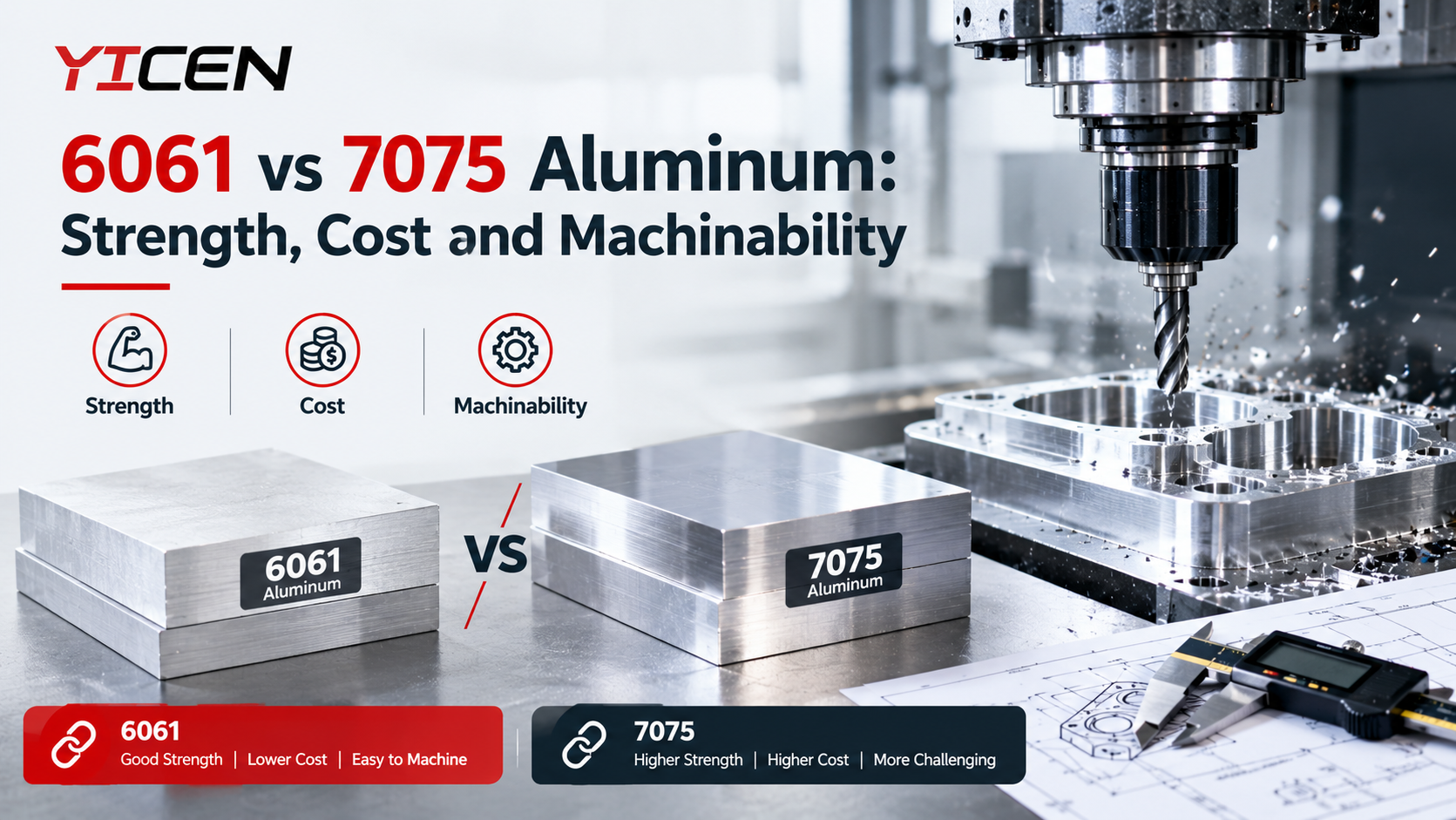 6061 vs 7075 aluminum
