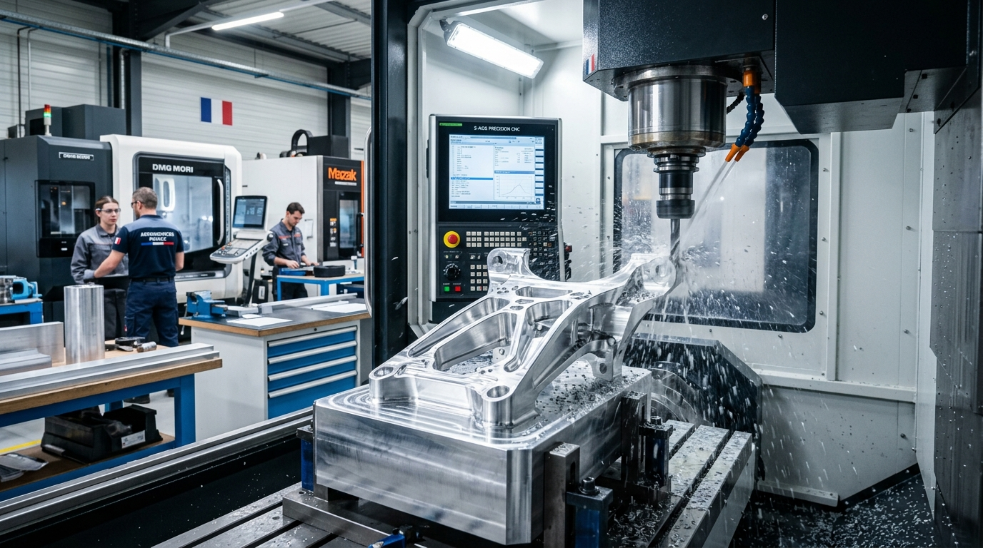 Top 10 Aluminum CNC Machining Companies in France for Aerospace