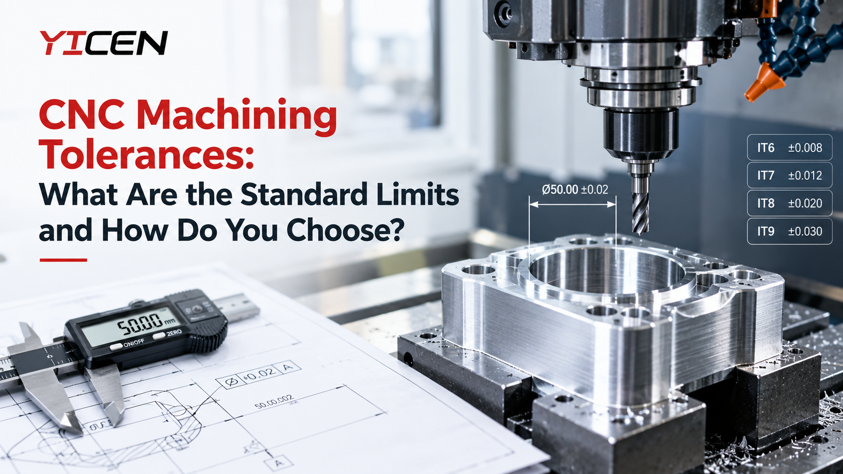 CNC machining tolerances
