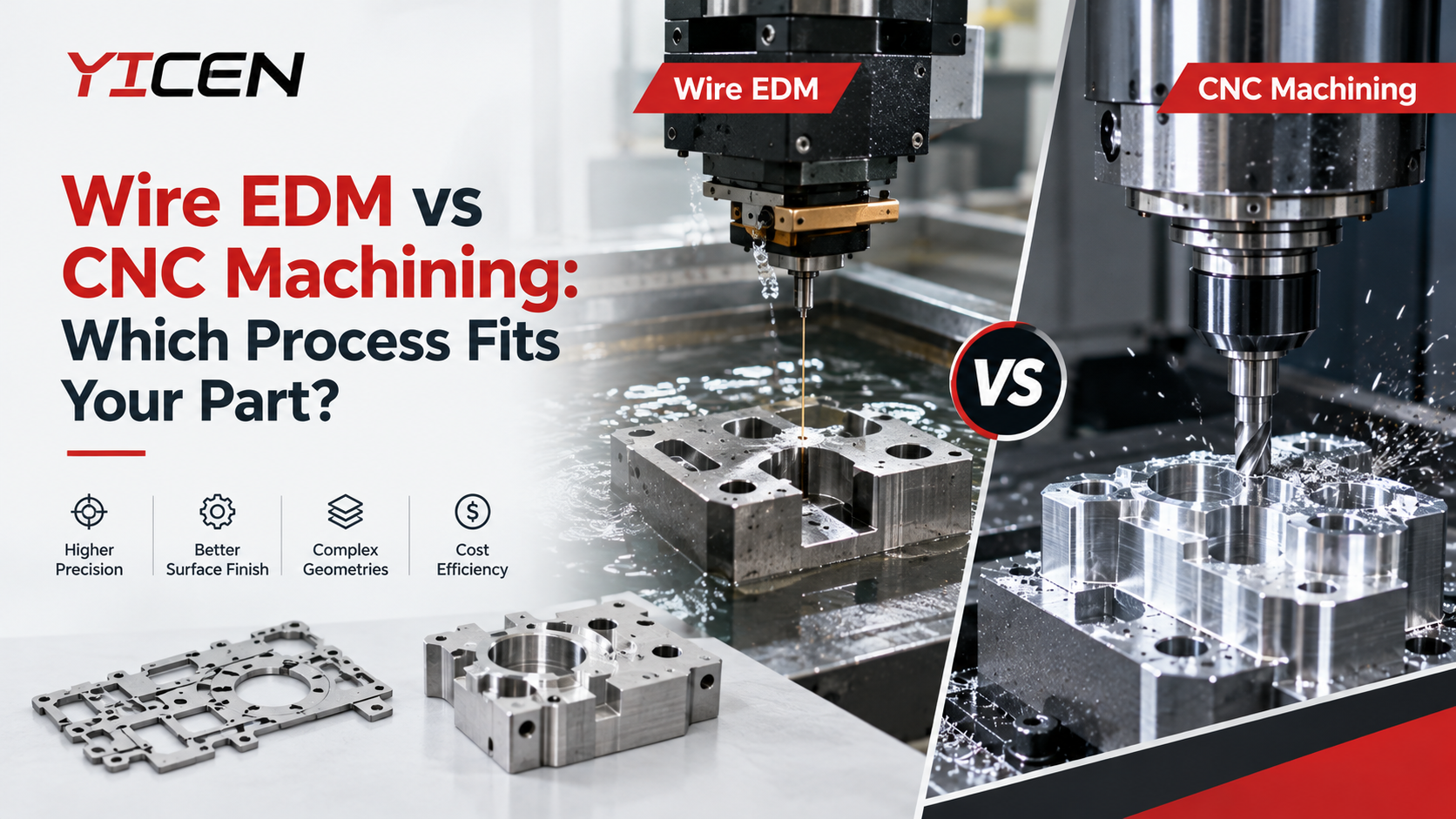 wire EDM vs CNC machining